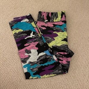Terez Multicolor Camouflage Leggings